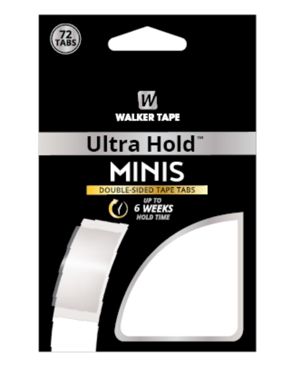 51FWOAutMBL Walker's Ultra Hold Mini Tab, Double Sided Tape WKR-UHT-M-2PK Custom 72 Count (Pack of 2) - Image 1