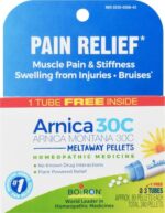 Boiron Arnica Montana 30C Homeopathic Medicine for Relief from Muscle Pain, Muscle Stiffness, Swelling from Injury, and Discoloration from Bruises - 3 Count (240 Pellets) - Image 16