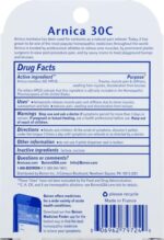 Boiron Arnica Montana 30C Homeopathic Medicine for Relief from Muscle Pain, Muscle Stiffness, Swelling from Injury, and Discoloration from Bruises - 3 Count (240 Pellets) - Image 15