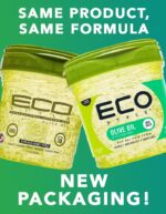 Eco Style Gel Olive Oil Styling - Adds Shine and Tames Split Ends - Delivers Moisture to Scalp - Nourishes And Repairs - Provides Weightless and Superior Hold - Ideal for all Hair - 8 oz - Image 3