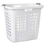 STERILITE 12258004 Carry Hamper, 19-7/8", White