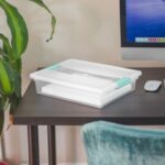 Sterilite 6-Pack Clip Box, Stackable Clear Plastic Bins with Latching Lids, Large - Writing, Arts or Crafts Supplies Storage Containers for Home, Office, Classroom and Workshop Organization - Image 5