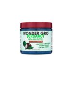 Wonder Gro Bergamot with Shea Butter Hair Grease Styling Conditioner, 12 fl oz - Moisturizes & Adds Shine, Prevents Breakage - Best Dry Hair Formula