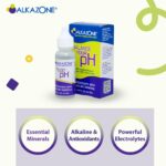 Alkazone Balance Your pH, Antioxidants Alkaline Mineral Drops, Single 1.25 Oz Pack, Portable, Yields 10 Gallons of alkaline, antioxidant Water, Unflavored, pH Balance, Hydration - Image 5