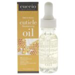 Cuccio Naturale Revitalizing Cuticle Oil - Hydrating Oil For Repaired Cuticles Overnight - Remedy For Damaged Skin And Thin Nails - Paraben/Cruelty-Free Formula - Milk And Honey - 0.5 Oz