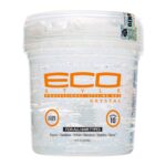 Eco Style Krystal Styling Gel - Adds Body and Shine to all Styles - Moisturizes and Maintains Healthy Hair - Strong, Weightless Hold - Ideal for any Hair Type and Color - Leaves No Residue - 8 oz