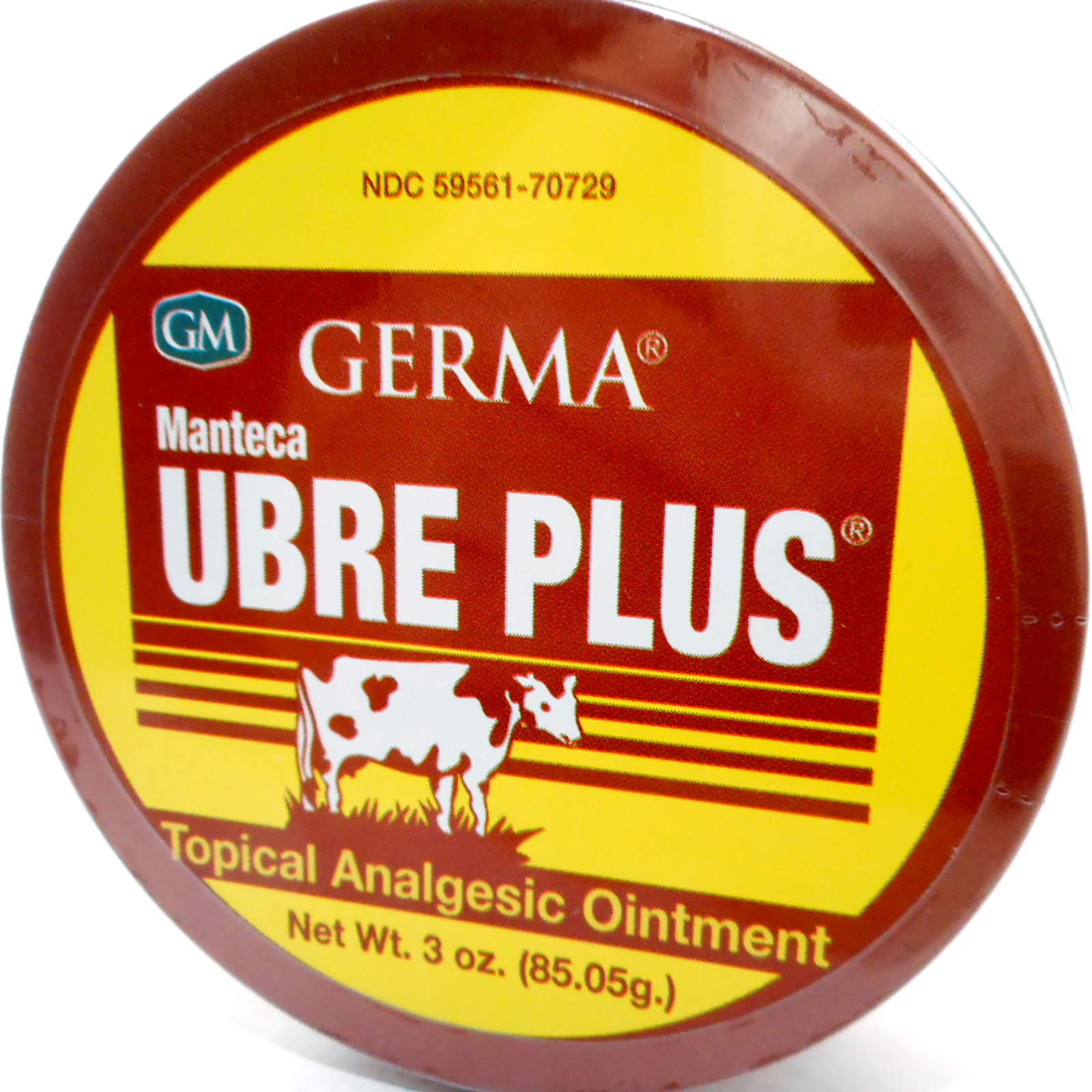 71t6ogvi8JL Germa Manteca Ubre Plus Ointment 3 oz. Lata - Image 1