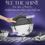 Blitz Silver Shine Polish Liquid Silver Polish for Sterling and Silverplate Jewelry, Dishes, Flatware, Fixtures, & Decor Non-Toxic, Non-Abrasive, & Planet Friendly Made in The USA 8oz - Image 6