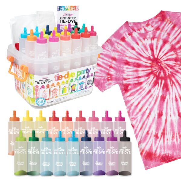 Tulip One-Step Tie-Dye Party Kit, Set of 123