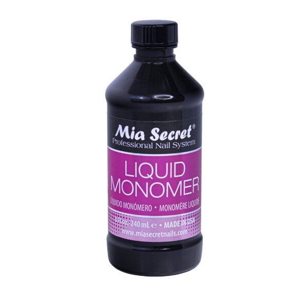 Mia Secret 8 oz / 240ml LIQUID MONOMER PROFESSIONAL ACRYLIC NAIL SYSTEM