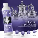 Blitz Silver Shine Polish Liquid Silver Polish for Sterling and Silverplate Jewelry, Dishes, Flatware, Fixtures, & Decor Non-Toxic, Non-Abrasive, & Planet Friendly Made in The USA 8oz - Image 7