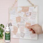 Aleene's Tack-It Over & Over Liquid Glue 4 fl oz, Repositionable and Removable Adhesive, Clear - Image 6